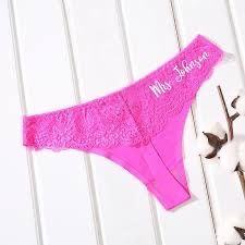 Culotte mariage personnalisée rose 3