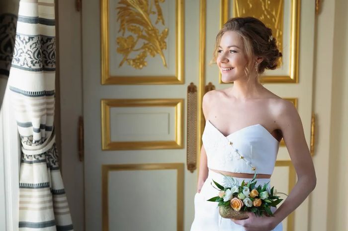 Sac fleuri : deux en un bouquet mariée 3