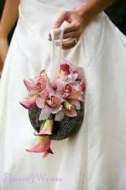Sac fleuri : deux en un bouquet mariée 5