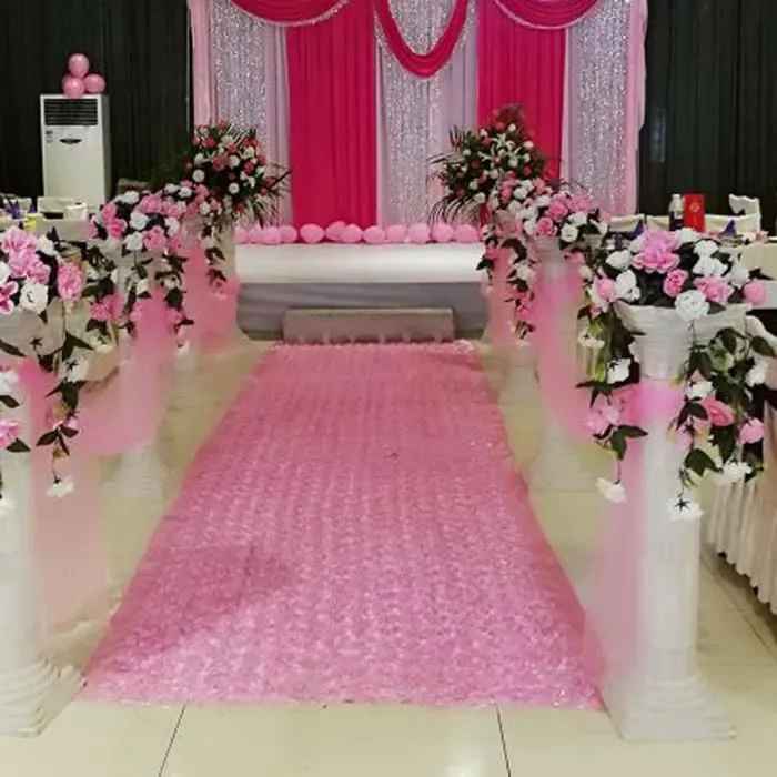 Tapis de cérémonie rose 💗 - 3