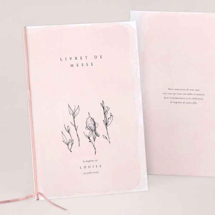Livret de messe rose 💗 - 5