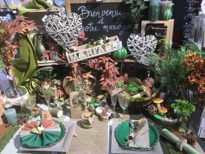 Inspirations décoration de table nature - 1