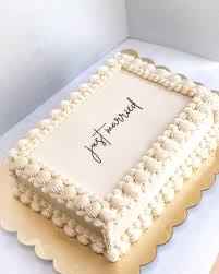 Sheet cake : gâteau de mariage - 1