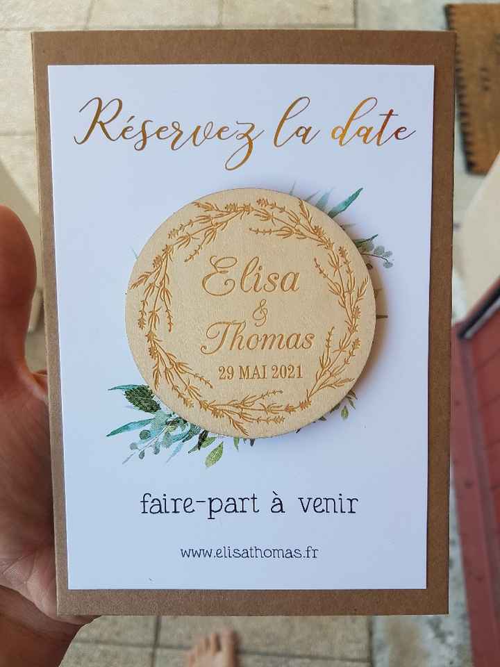 Save the date terminé - 1
