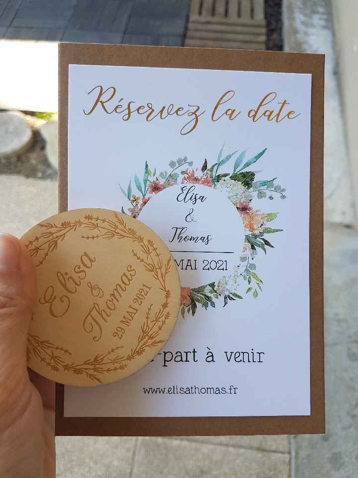 Save the date terminé - 2