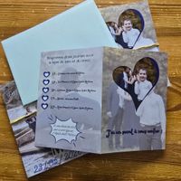 Des faire-part fait maison - 2