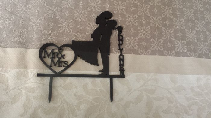 Cake topper sur piece montée? - 1