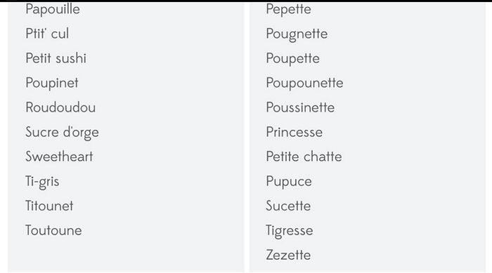 Nos petits surnoms <img class=
