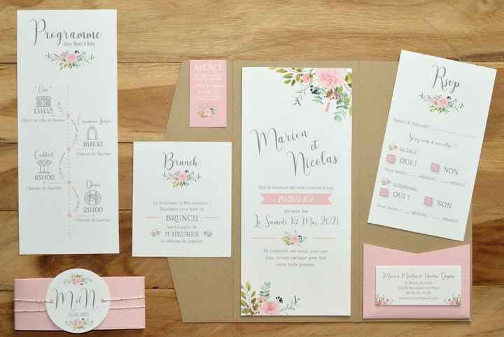Thème bohème chic 🌸 Cette papeterie est adaptée ? - 1