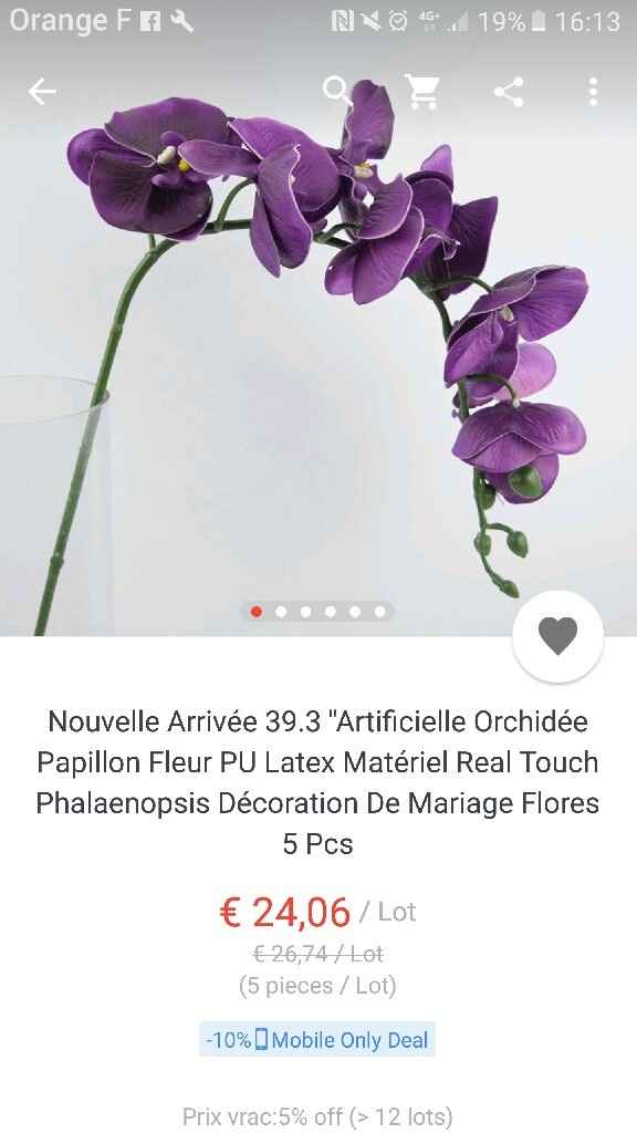 Thème orchidée - 1