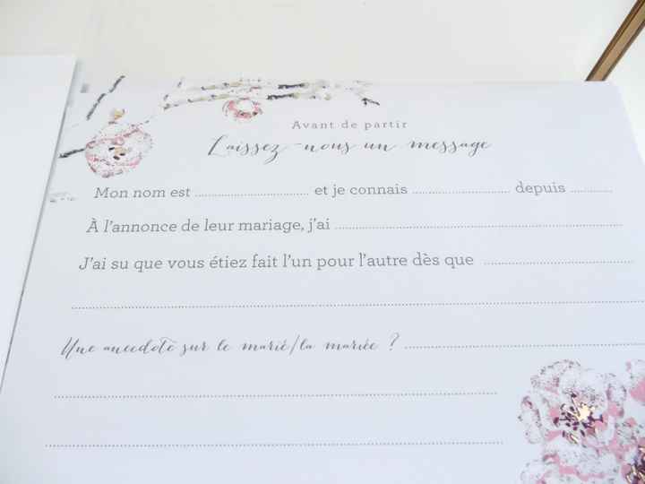Table de Remerciement 8