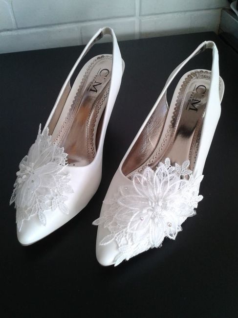 chaussures ivoire