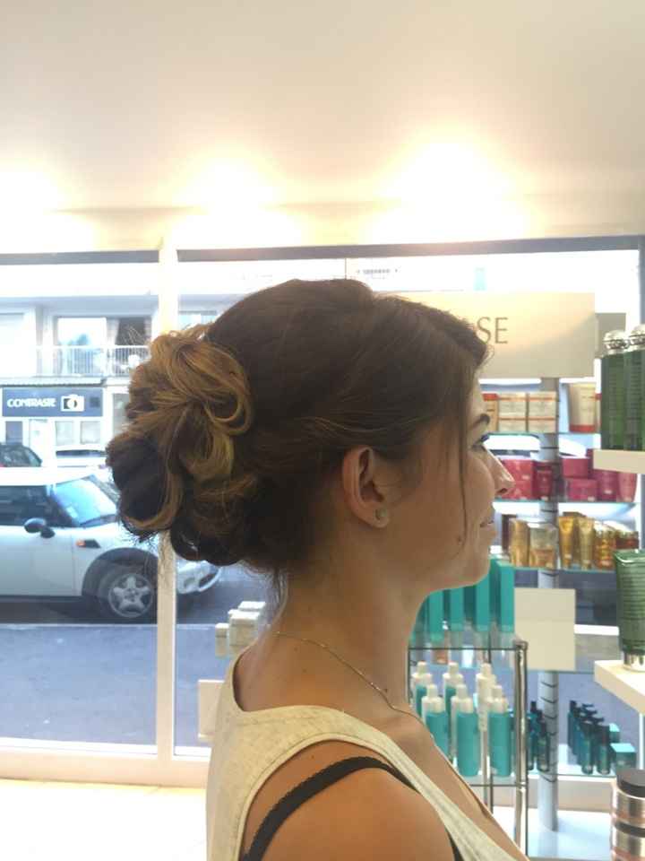 "Ébauche" de mon chignon ! donnez moi vos avis - 1