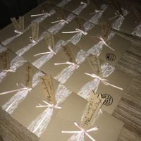 Vu de face, terminés