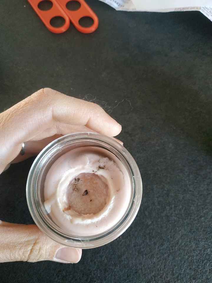 Bougie fait maison problème - 1