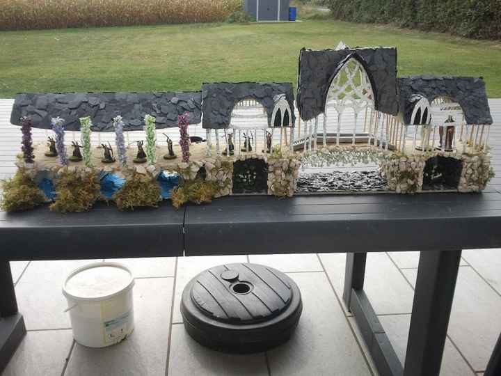 Seigneurs des Anneaux Maquette Fondcombe 
