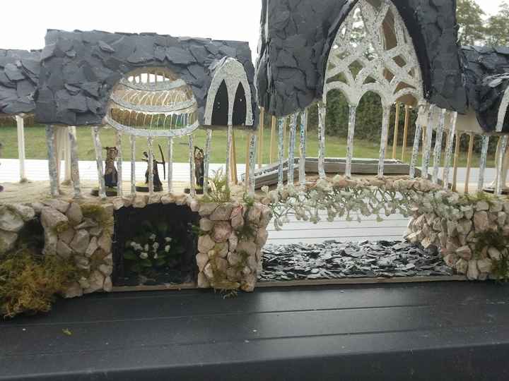 Seigneurs des Anneaux Maquette Fondcombe