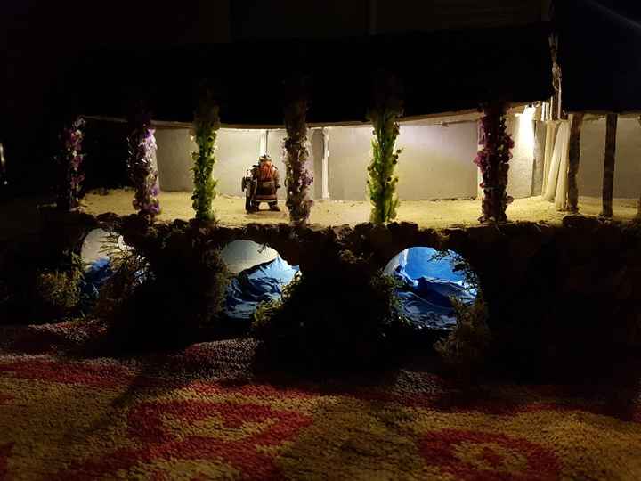 centre de table des mariés RIVENDELL thème Seigneur des anneaux