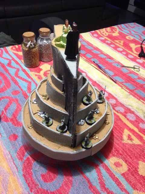 centre de table Minas Tirith