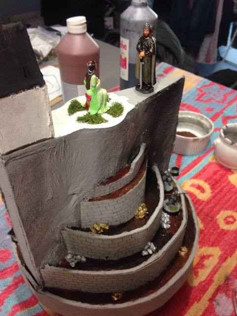 centre de table Minas Tirith