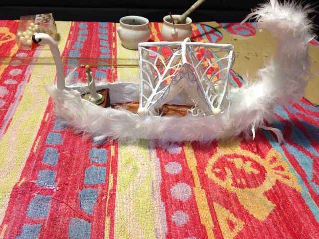 centre de table "Bateau Galadriel"