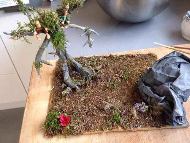centre de table Foret de Fangorn