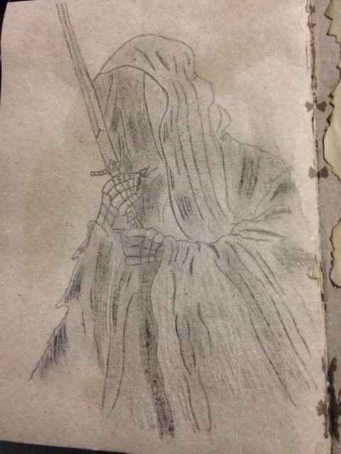 Les Nazgûl, aussi appelés Spectres de l'anneau, Cavaliers noirs