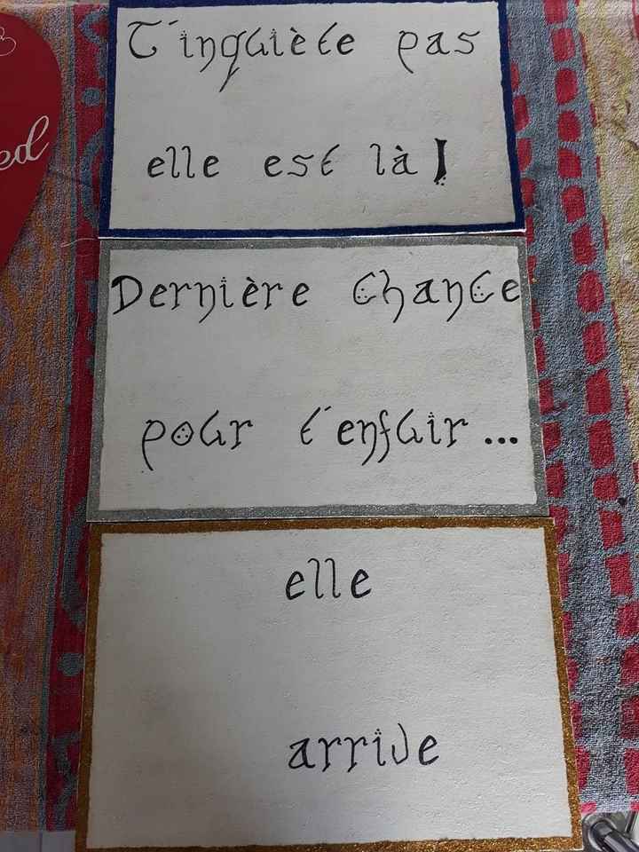 panneaux pour mes enfants d'honneur