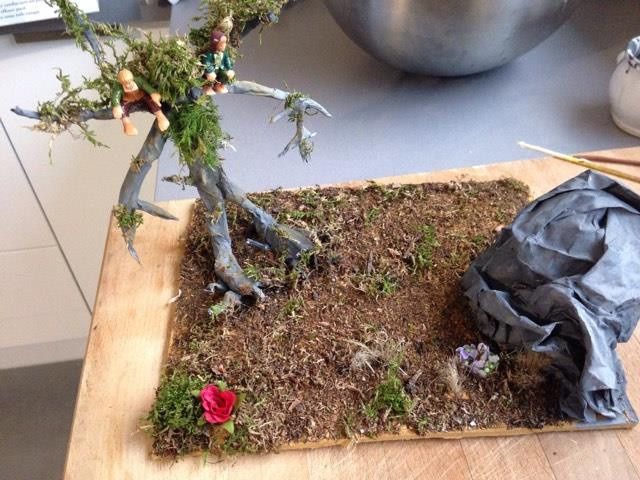 centre de table Foret de Fangorn