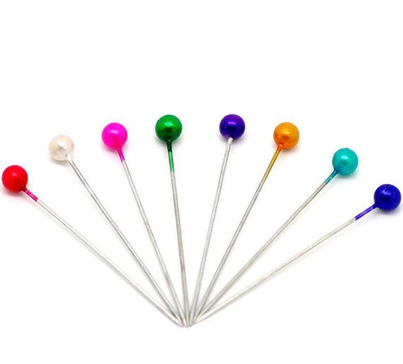 épingles à tête