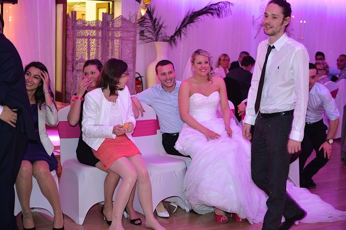La mariée dans le jeu 