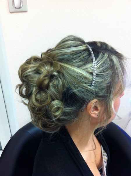 Premier essai coiffure