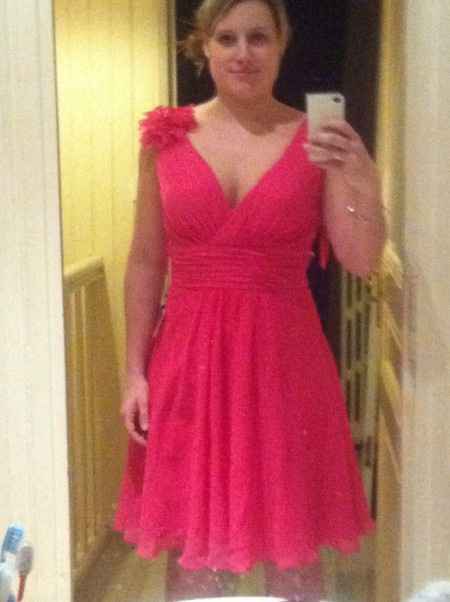 Robe de mes temoins