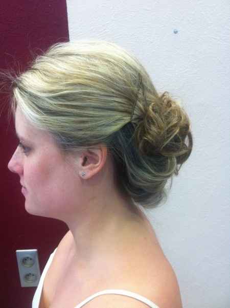 Essai coiffure et maquillage