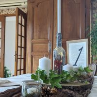 Centre de table des mariés - 1