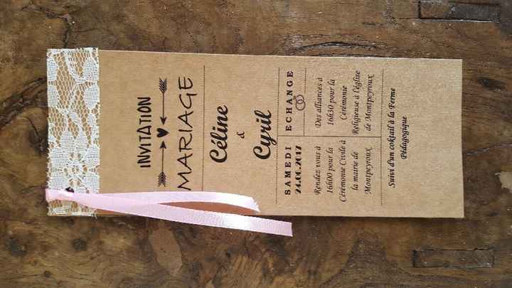 Faires parts diy champêtre - 1