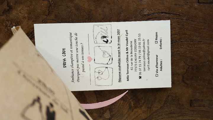 Faires parts diy champêtre - 2