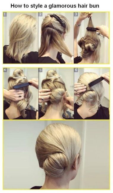 Chignon de côté