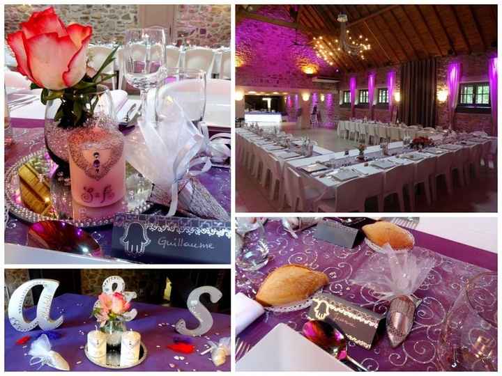 decoration de la salle de notre mariage