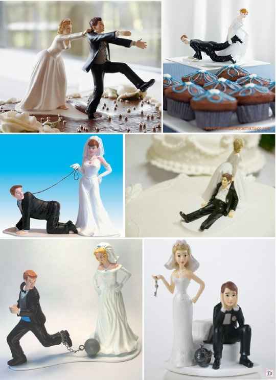 Figurines gateau de mariage