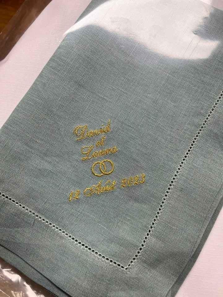 Nappe et Serviette de table ! - 2