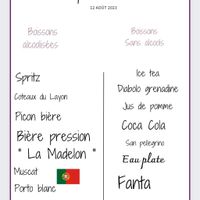 Proposition Vin d'honneur - 1