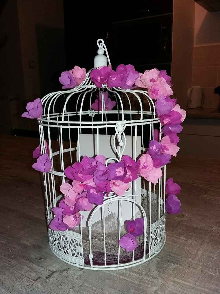 Urne mariage cage a oiseau - 1