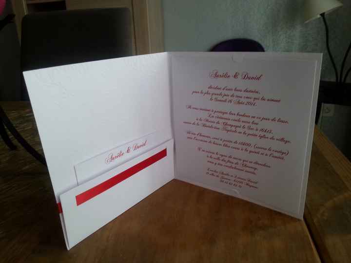 FAIRE PART vin d honneur et diner