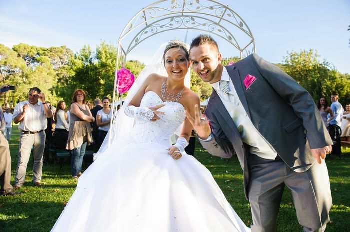 Mariage strass et classe à l'américaine
