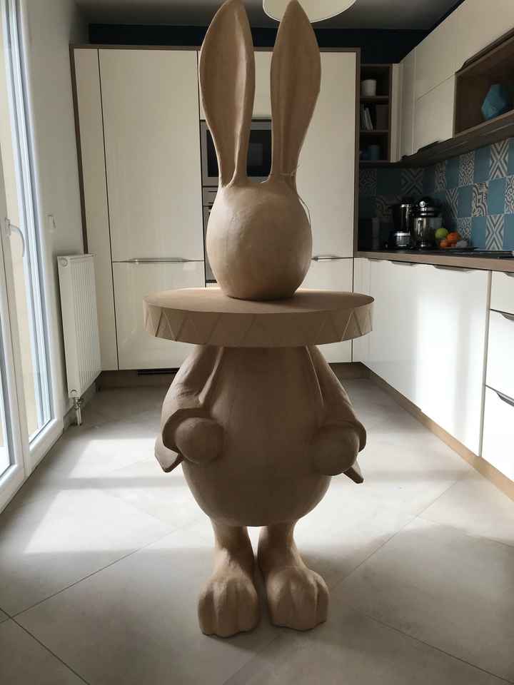 Lapin blanc Alice in wonderland - 1