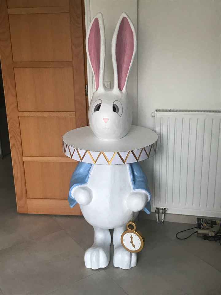Lapin blanc Alice in wonderland - 1