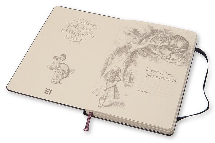 Carnet alice aux pays des merveilles - 3