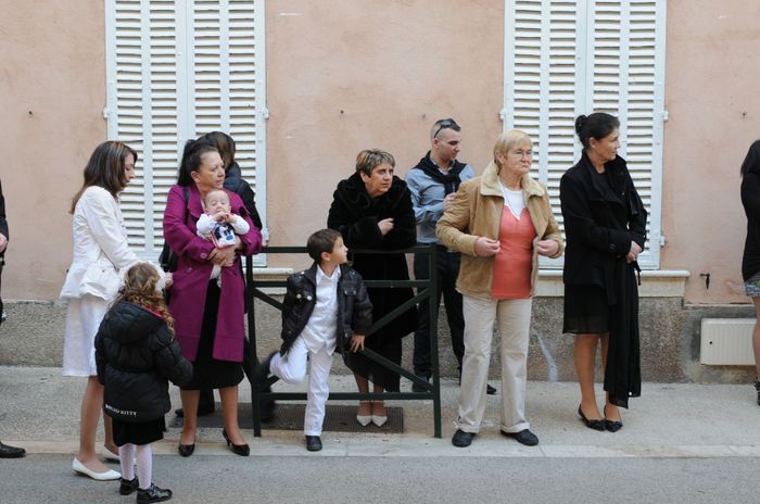 Départ pour la mairie