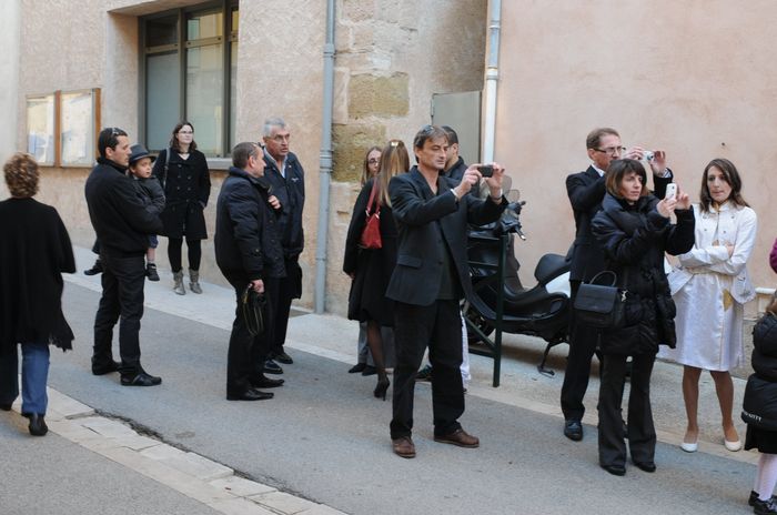 Départ pour la mairie